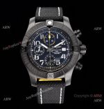Swiss Grade Clone Breitling Super Avenger II 7750 Watch All Black